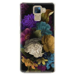 Plastové puzdro iSaprio - Dark Flowers - Huawei Honor 7 vyobraziť