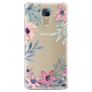Plastové puzdro iSaprio - Leaves and Flowers - Huawei Honor 7 vyobraziť