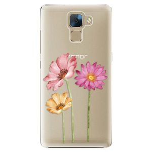 Plastové puzdro iSaprio - Three Flowers - Huawei Honor 7 vyobraziť
