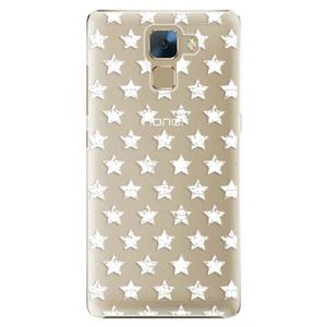 Plastové puzdro iSaprio - Stars Pattern - white - Huawei Honor 7 vyobraziť