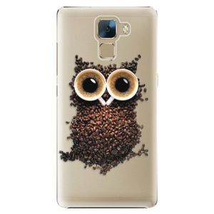 Plastové puzdro iSaprio - Owl And Coffee - Huawei Honor 7 vyobraziť
