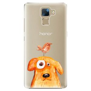 Plastové puzdro iSaprio - Dog And Bird - Huawei Honor 7 vyobraziť