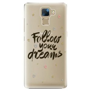 Plastové puzdro iSaprio - Follow Your Dreams - black - Huawei Honor 7 vyobraziť