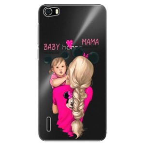 Plastové puzdro iSaprio - Mama Mouse Blond and Girl - Huawei Honor 6 vyobraziť