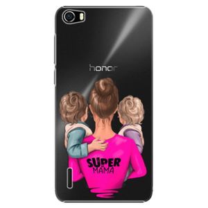 Plastové puzdro iSaprio - Super Mama - Two Boys - Huawei Honor 6 vyobraziť