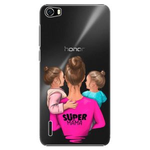 Plastové puzdro iSaprio - Super Mama - Two Girls - Huawei Honor 6 vyobraziť