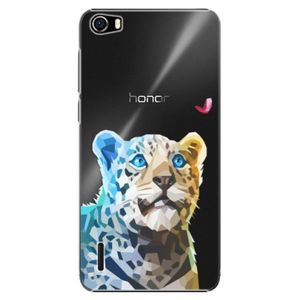 Plastové puzdro iSaprio - Leopard With Butterfly - Huawei Honor 6 vyobraziť