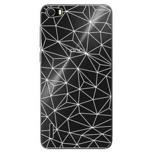 Plastové puzdro iSaprio - Abstract Triangles 03 - white - Huawei Honor 6 vyobraziť