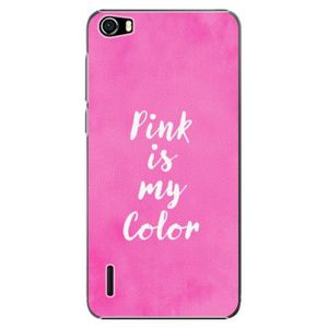 Plastové puzdro iSaprio - Pink is my color - Huawei Honor 6 vyobraziť