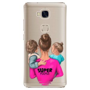 Plastové puzdro iSaprio - Super Mama - Boy and Girl - Huawei Honor 5X vyobraziť