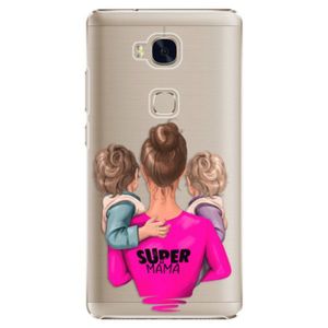Plastové puzdro iSaprio - Super Mama - Two Boys - Huawei Honor 5X vyobraziť