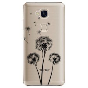 Plastové puzdro iSaprio - Three Dandelions - black - Huawei Honor 5X vyobraziť