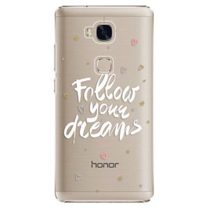 Plastové puzdro iSaprio - Follow Your Dreams - white - Huawei Honor 5X vyobraziť