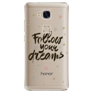 Plastové puzdro iSaprio - Follow Your Dreams - black - Huawei Honor 5X vyobraziť