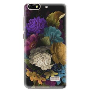 Plastové puzdro iSaprio - Dark Flowers - Huawei Honor 4C vyobraziť