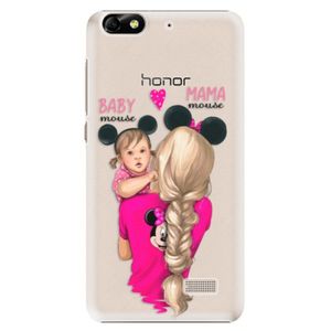 Plastové puzdro iSaprio - Mama Mouse Blond and Girl - Huawei Honor 4C vyobraziť