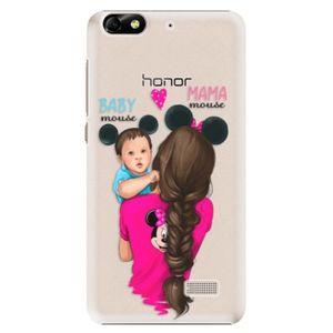 Plastové puzdro iSaprio - Mama Mouse Brunette and Boy - Huawei Honor 4C vyobraziť