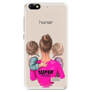 Plastové puzdro iSaprio - Super Mama - Two Boys - Huawei Honor 4C vyobraziť