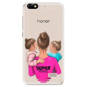 Plastové puzdro iSaprio - Super Mama - Two Girls - Huawei Honor 4C vyobraziť