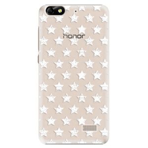 Plastové puzdro iSaprio - Stars Pattern - white - Huawei Honor 4C vyobraziť