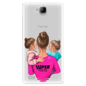 Plastové puzdro iSaprio - Super Mama - Two Girls - Huawei Honor 3C vyobraziť
