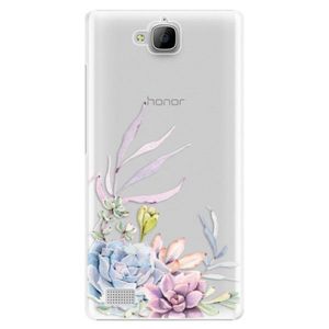 Plastové puzdro iSaprio - Succulent 01 - Huawei Honor 3C vyobraziť