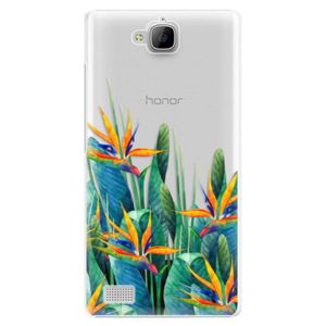 Plastové puzdro iSaprio - Exotic Flowers - Huawei Honor 3C vyobraziť
