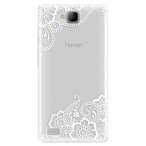 Plastové puzdro iSaprio - White Lace 02 - Huawei Honor 3C vyobraziť