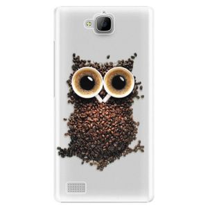 Plastové puzdro iSaprio - Owl And Coffee - Huawei Honor 3C vyobraziť
