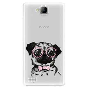 Plastové puzdro iSaprio - The Pug - Huawei Honor 3C vyobraziť