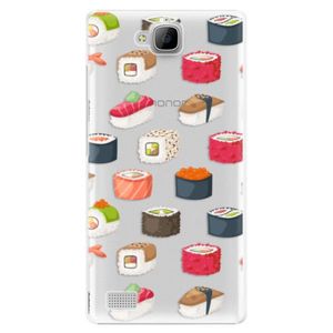 Plastové puzdro iSaprio - Sushi Pattern - Huawei Honor 3C vyobraziť