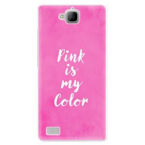 Plastové puzdro iSaprio - Pink is my color - Huawei Honor 3C vyobraziť