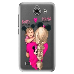Plastové puzdro iSaprio - Mama Mouse Blond and Girl - Huawei Ascend Y550 vyobraziť
