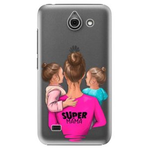 Plastové puzdro iSaprio - Super Mama - Two Girls - Huawei Ascend Y550 vyobraziť
