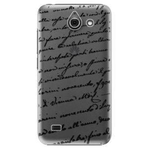 Plastové puzdro iSaprio - Handwriting 01 - black - Huawei Ascend Y550 vyobraziť