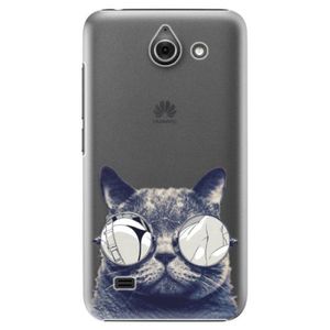 Plastové puzdro iSaprio - Crazy Cat 01 - Huawei Ascend Y550 vyobraziť
