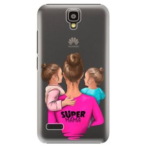 Plastové puzdro iSaprio - Super Mama - Two Girls - Huawei Ascend Y5 vyobraziť