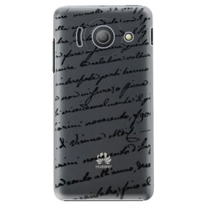 Plastové puzdro iSaprio - Handwriting 01 - black - Huawei Ascend Y300 vyobraziť