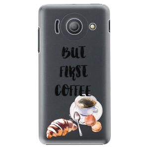 Plastové puzdro iSaprio - First Coffee - Huawei Ascend Y300 vyobraziť