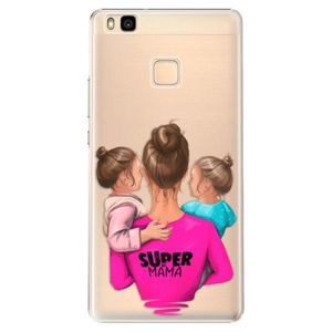 Plastové puzdro iSaprio - Super Mama - Two Girls - Huawei Ascend P9 Lite vyobraziť