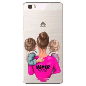 Plastové puzdro iSaprio - Super Mama - Two Boys - Huawei Ascend P8 Lite vyobraziť
