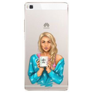 Plastové puzdro iSaprio - Coffe Now - Blond - Huawei Ascend P8 vyobraziť