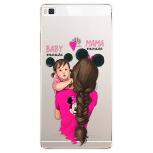 Plastové puzdro iSaprio - Mama Mouse Brunette and Girl - Huawei Ascend P8 vyobraziť