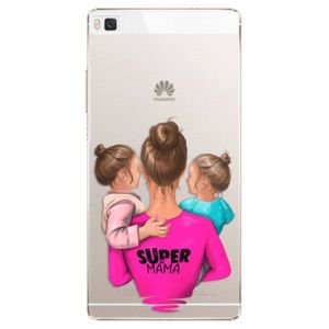 Plastové puzdro iSaprio - Super Mama - Two Girls - Huawei Ascend P8 vyobraziť