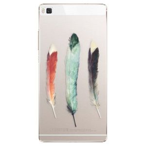 Plastové puzdro iSaprio - Three Feathers - Huawei Ascend P8 vyobraziť