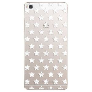 Plastové puzdro iSaprio - Stars Pattern - white - Huawei Ascend P8 vyobraziť
