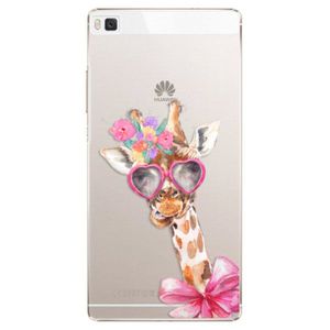 Plastové puzdro iSaprio - Lady Giraffe - Huawei Ascend P8 vyobraziť
