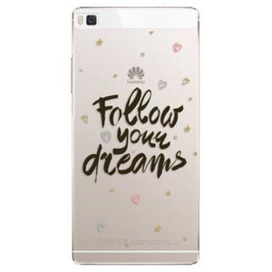 Plastové puzdro iSaprio - Follow Your Dreams - black - Huawei Ascend P8 vyobraziť