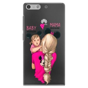 Plastové puzdro iSaprio - Mama Mouse Blond and Girl - Huawei Ascend P7 Mini vyobraziť
