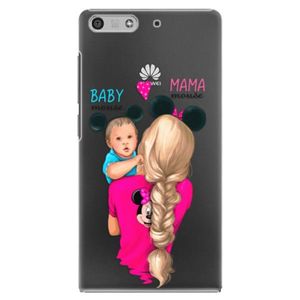 Plastové puzdro iSaprio - Mama Mouse Blonde and Boy - Huawei Ascend P7 Mini vyobraziť